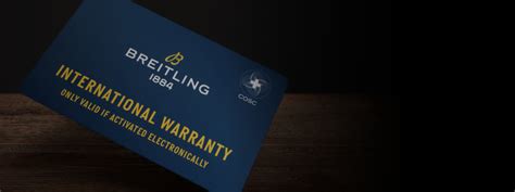 breitling free warranty extension|Breitling warranty check.